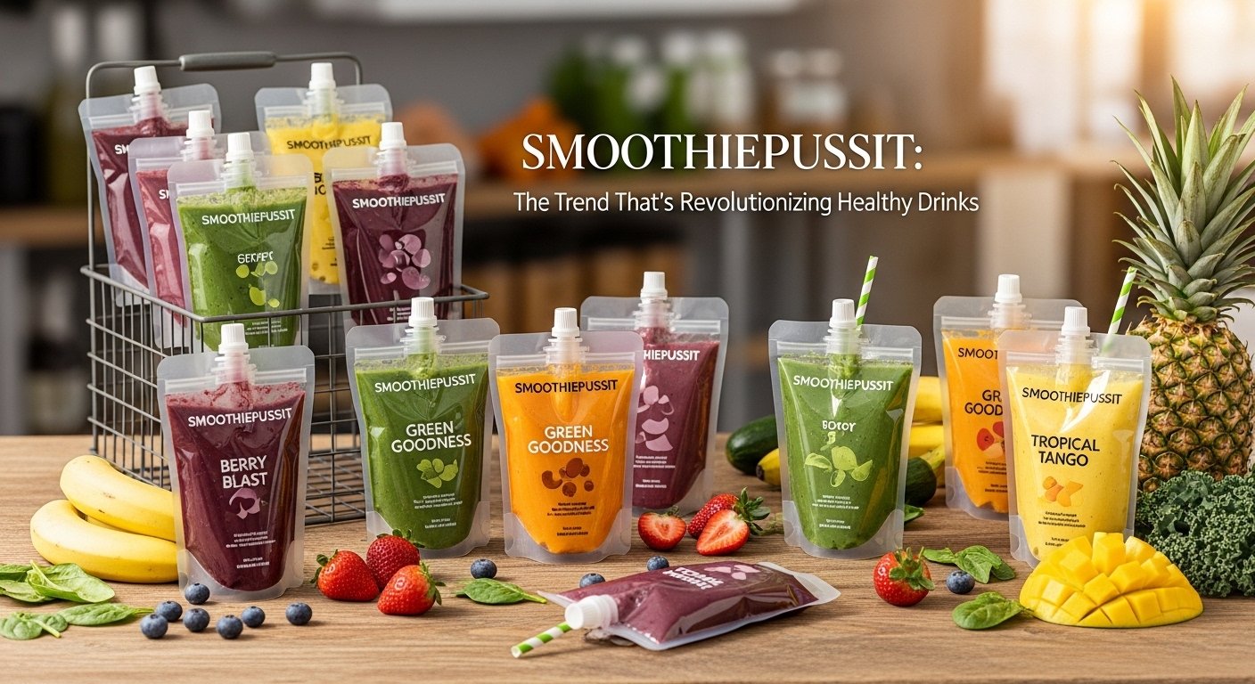 Smoothiepussit: The Trend That's Revolutionizing Healthy Drinks